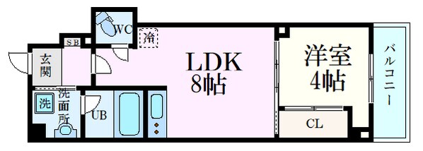 ELETTA吉島の物件間取画像